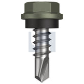 Hobsons - #10-16 x 16 Mangrove - Cl4 As3566 Metal Sds Hex Head + Washer | Fs275-Ma (Pack Of 1000)